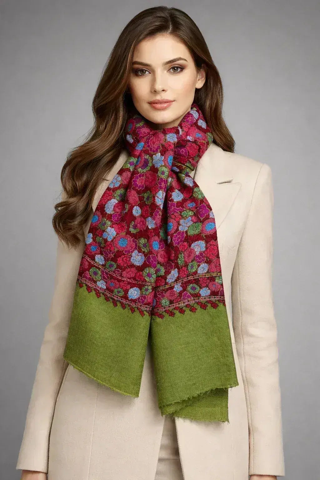 hero banner highlight, pashmina shawl