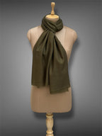 pashmina kashmiri emerald green stole,  muffler full