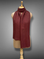 pashmina kashmiri maroon stole,  muffler full 2