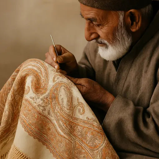 hero banner jama, pashmina shawl